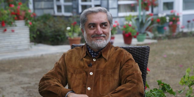 April 24, 2014: Afghan presidential candidate Abdullah Abdullah listens during an interview at his residence in Kabul, Afghanistan.