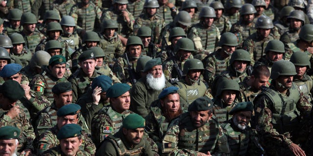 Jan. 11, 2015 - Afghan security forces at Laghman province, east of Kabul, Afghanistan. The 13-year US/NATO- led international mission ended on Dec. 31 with Afghan forces now leading national security in the midst of an intensified Taliban insurgency. Afghan officials confirmed for the 1st time Monday that ISIS is active in the south, recruiting fighters, flying black flags and, according to some sources, even battling Taliban militants.