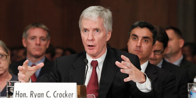 June 8: Ryan Crocker, President Barack Obama's choice to become ambassador to Afghanistan, testifies on Capitol Hill in Washington before the Senate Foreign Relations Committee hearing on his nomination.