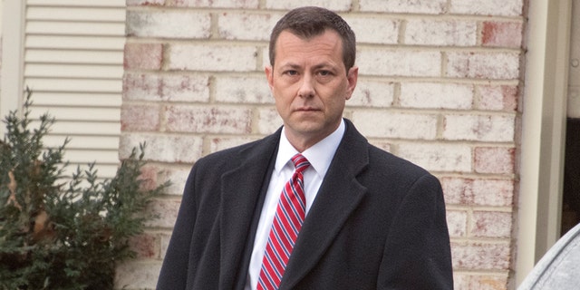 FBI Agent Peter Strzok, who exchanged 375 text messages with Department of Justice attorney Lisa Page that led to his removal from special counsel Robert Mueller's probe into ties between the Trump campaign and the Kremlin's efforts to interfere in the U.S. election last summer, photographed outside his home in Fairfax, Virginia, in January 2018.