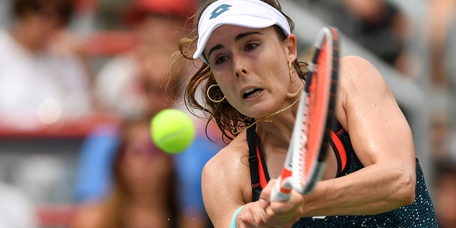 The US Open was accused of sexism after Alizé Cornet was hit with a code violation after briefly rearranging her top during a match on Tuesday, August 28, 2018.
