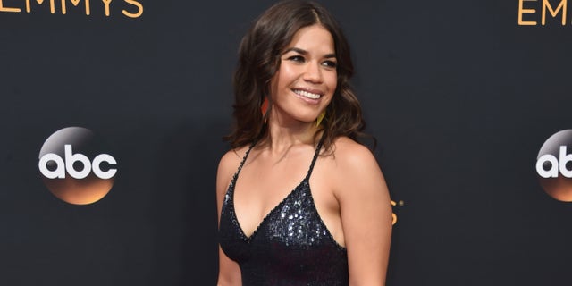 America Ferrera at the Emmy Awards on September 18, 2016 in Los Angeles, California.