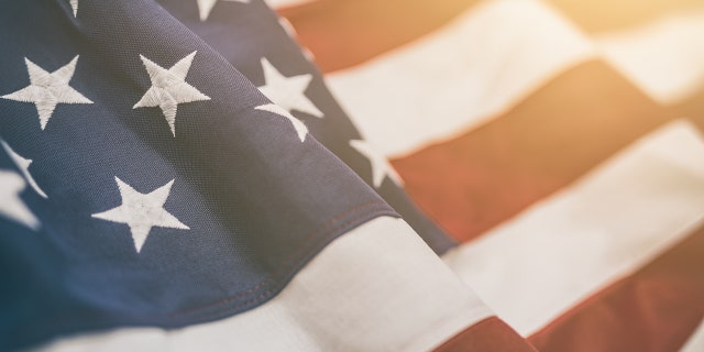 American flag for Memorial Day, 4th of July or Labour Day
