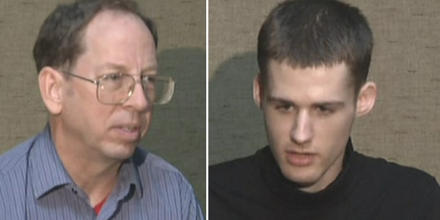 Undated - American tourists Matthew Todd Miller (right) and Jeffrey Edward Fowle (left), held and charged with "anti-state" crimes in North Korea. The two were seen on Associated Press video Friday, saying they expected to be tried soon and pleading for help from the U.S. government to secure their release.