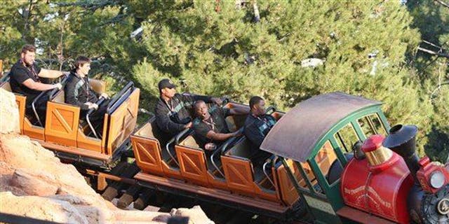 Riding Disney's Big Thunder Mountain Railroad (California's version shown here) could help pass kidney stones, scientists say.