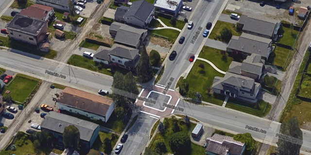 The home invasion robbery occurred in an apartment building in this northeastern area of Anchorage.