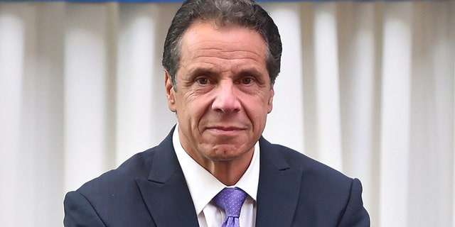 “We’re not going to make America great again. It was never that great,” Cuomo told the crowd in New York.