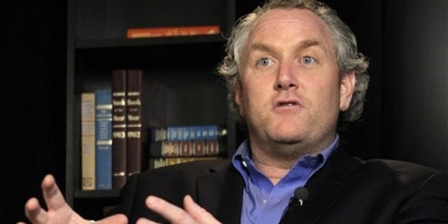 June 7, 2011: Andrew Breitbart is shown speaking during an interview in New York.