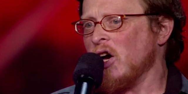 Sept. 29, 2011: Andy Silikovitz performs Mariah Carey's "Hero" on The X Factor Thursday night.