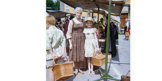 Angela Cartwright with Julie Andrews.