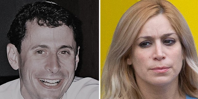 Áurea Vázquez Rijos (right) is slated to go on trial in connection with the murder of her husband, Adam Anhang (left), whose net worth was estimated to be $24 million. Anhang, 32, a Winnipeg, Canada native who made his money in real estate and gaming software, was found beaten and stabbed to death in San Juan, Puerto Rico in September 2005. (Facebook/The Associated Press)