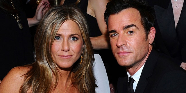 Aniston and her estranged husband, Justin Theroux.