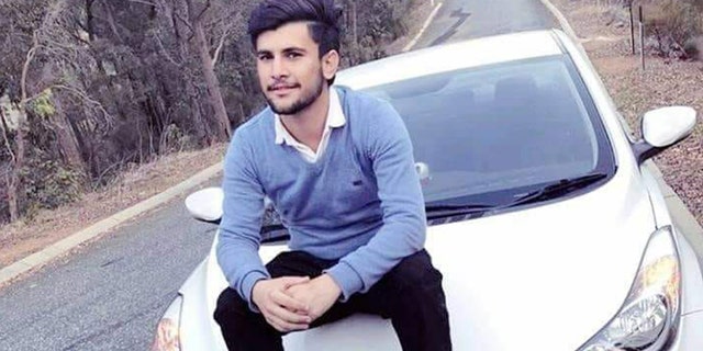 Ankit slipped to his death while "mucking around" at the popular tourist site.