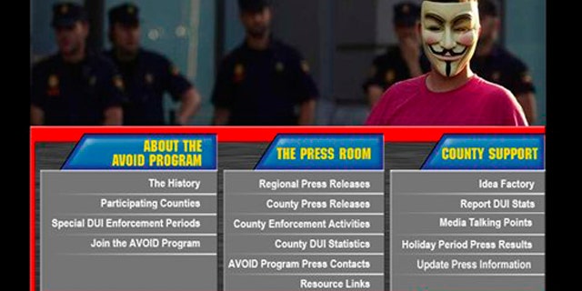 Hacker group Anonymous's latest target was the San Francisco BART website.