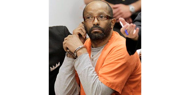 May 10: Anthony Sowell, charged with killing 11 women, appears in court in Cleveland, Ohio.