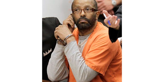 May 10: Anthony Sowell, charged with killing 11 women, appears in court in Cleveland, Ohio.