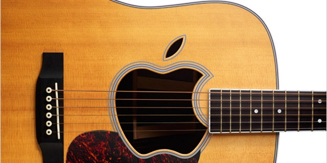 A guitar with an apple-shaped cut-out is featured in the invitation to Apple's upcoming event, scheduled for Wednesday, September 1, at the Yerba Buena Arts Center in San Francisco. Clearly, the event will focus on music.