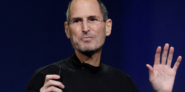 Apple Inc. Chairman and CEO Steve Jobs speaks at an Apple event at the Yerba Buena Center for the Arts Theater in San Francisco, Wednesday, March 2, 2011.
