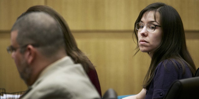 Jan. 28: Defendant Jodi Arias appears in court for her murder trial at the Maricopa County Superior Court in Phoenix.