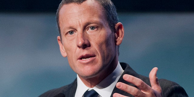 Aug. 29, 2012: In this file photo, Lance Armstrong speaks to delegates at the World Cancer Congress in Montreal. (AP/The Canadian Press, Graham Hughes, File)