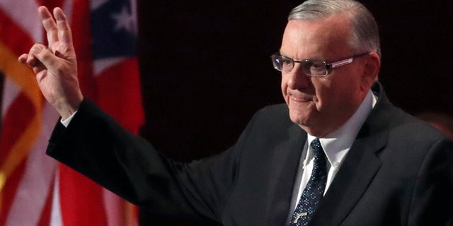 Sheriff Joe Arpaio of Arizona in a July 21, 2016 file photo.