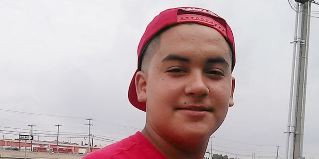 This handout photo provided by Mandy Cortes shows Anthony Ruelas. The Texas teenager who was suspended from school after helping a classmate who was having an asthma attack wonât return to the school, the teenâs mother said Monday, Jan. 25, 2016. Mandy Cortes said she will home-school her 15-year-old rather than have him return to Gateway Middle School in Killeen. (Mandy Cortes via AP)