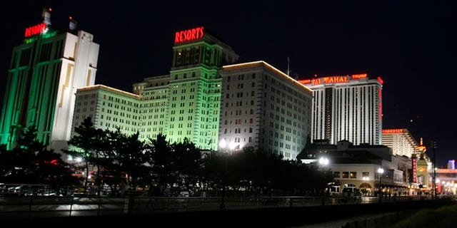FILE: 2009: A view from the boardwalk of several casinos in Atlantic City, New Jersey.