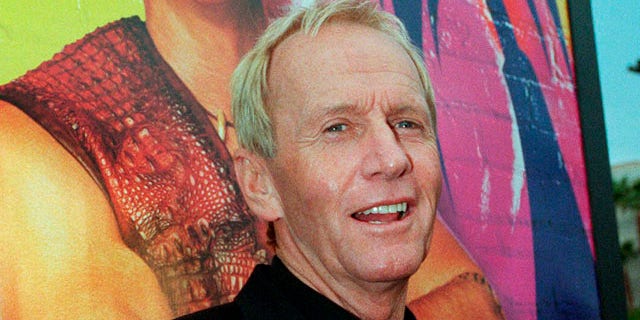 An April 18, 2001 photo of Australian actor Paul Hogan at a screening for "Crocodile Dundee in Los Angeles." Hogan has been cleared to return home to the United States after he was barred last month from leaving Australia because of a disputed tax bill. (AP)