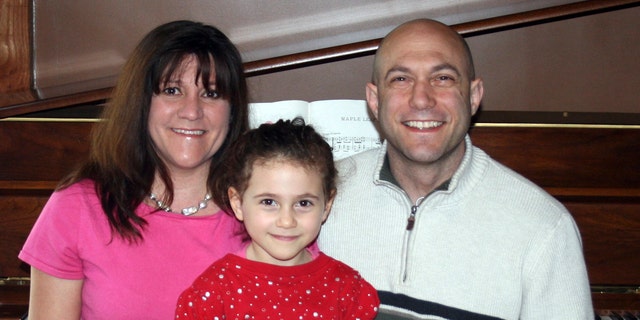 This undated photo provided by the Avielle Foundation shows Jeremy Richman, Jennifer Hensel and their daughter Avielle, 6, who was killed in the shooting massacre by Adam Lanza at Sandy Hook Elementary School in Newtown, Conn., on Dec. 14, 2012.  As scientists, the couple wanted answers about what could lead a person to commit such violence.  On Monday, April 15, 2013, they announced a scientific advisory board for the Avielle Foundation, which was established with the goal of reducing violence.  (AP Photo/The Avielle Foundation)