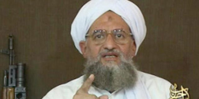 A video still of Ayman al-Zawahiri, the current leader of Al Qaeda.