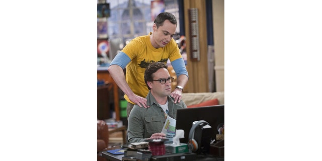 Johnny Galecki and Jim Parsons play Leonard and Sheldon on 'The Big Bang Theory' (Neil Jacobs/CBS)