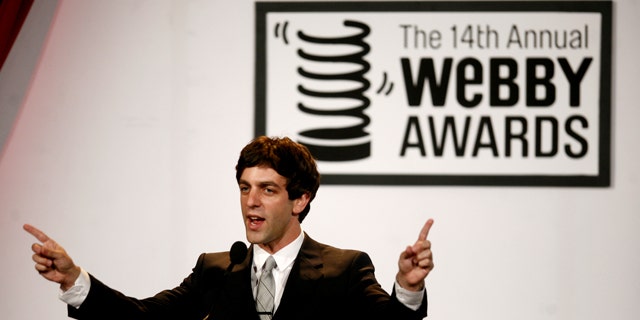 Host B.J. Novak of NBC's The Office welcomes winners to the 14th Annual Webby Awards.