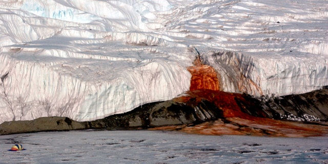 Blood Falls, Antarctica.