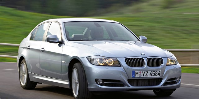 FILE - This undated photo provided by BMW AG shows the 2009 BMW 3-Series sedan. BMW is recalling almost 570,000 cars in the U.S. and Canada because a battery cable connector can fail and cause the engines to stall. The recall affects popular 3-Series sedans, wagons, convertibles and coupes from the 2007 through 2011 model years. Also included are 1-Series coupes and convertibles from 2008 through 2012, and the Z4 sports car from 2009 through 2011. (AP Photo/BMW)