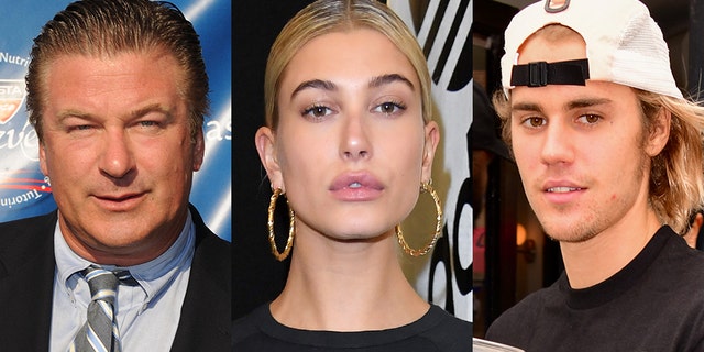 Alec Baldwin (left) had some words of wisdom for his niece Hailey Baldwin and Justin Bieber.