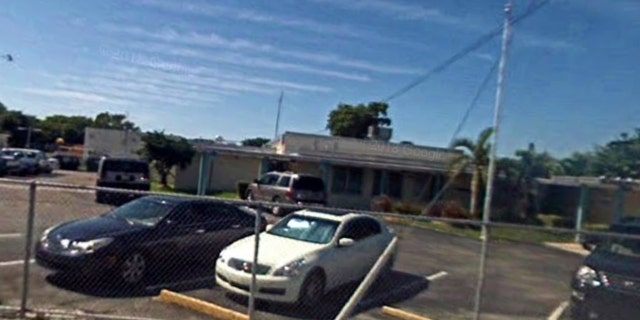 Kandy Escotto placed a recording device in her son Aaron's bag when he would come back from Banyan Elementary School (pictured) "behaving super weird."