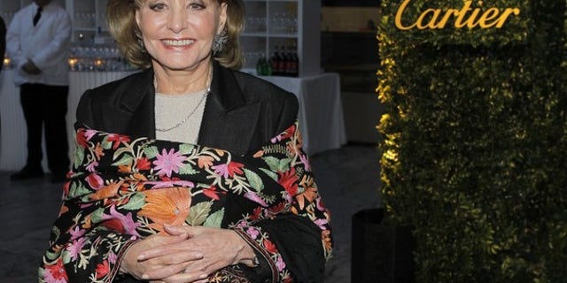 May 22: Broadcast journalist Barbara Walters attends the Museum of Modern Art's "Party in the Garden" dinner in New York City.