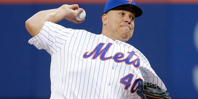 Colon pitching during the Washington Nationals on Wednesday, May 18, 2016, in New York.