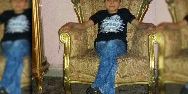 Bayan Rehan's nephew, who was killed in suspected gas attack in Syria on April 7.