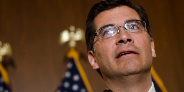 WASHINGTON, DC - MAY 05: Xavier Becerra speaks during the National Museum of the American Latino final report press conference at the U.S. Capital Mansfield Room on May 5, 2011 in Washington, DC. (Photo by Kris Connor/Getty Images) *** Local Caption *** Xavier Becerra;