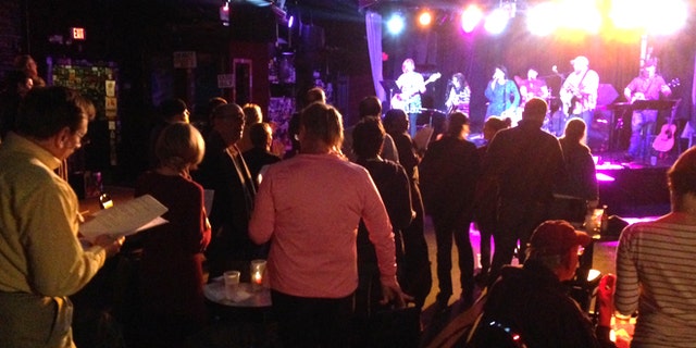 A Beer and Hymns session at Smith's Olde Bar in Atlanta.