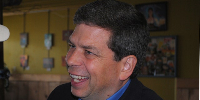 FILE: Oct. 1, 2014: Sen. Mark Begich, D-Alaska, at an event at the Kodiak Island Brewing Co. in Kodiak, Alaska.