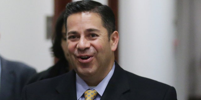 Democratic Congressional Campaign Committee Chairman Rep. Ben Ray Lujan (D-NM) on Jan. 7, 2015. (Photo by Chip Somodevilla/Getty Images)