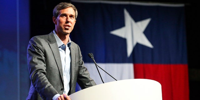 Beto O'Rourke is running for Ted Cruz's seat in the Senate. His campaign says it did not ask a VFW to take down flags ahead of a campaign event.
