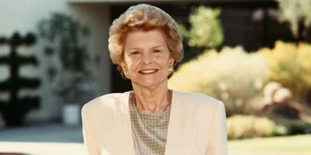 Former first lady Betty Ford at the Betty Ford Center.