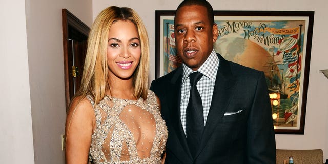 Beyonce and Jay-Z in New York City, in February 2013.