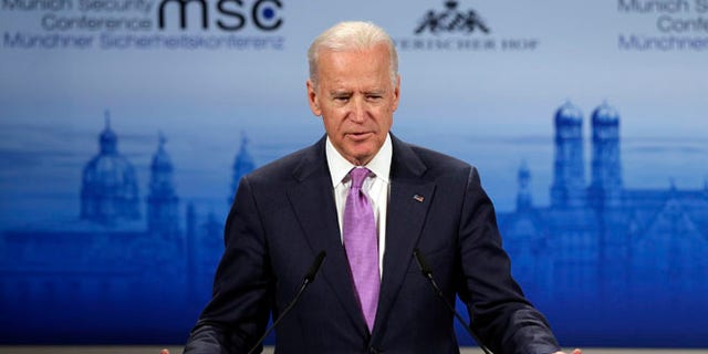 Feb. 7, 2015: Vice President Joe Biden at the 51. Security Conference in Munich, Germany.