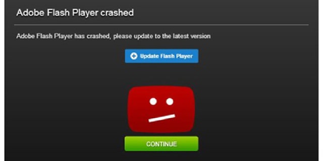 An example bogus YouTube page, with nary a naked friend to be found.