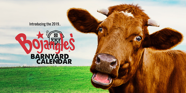 Bojangles' will offer a free, printable calendar in 2018 with coupons for customers who sign up.