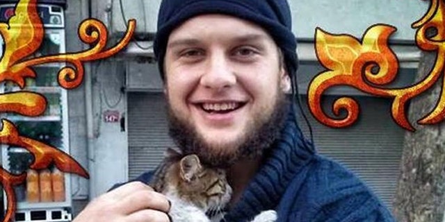 A widely circulated photo purportedly shows the American suicide bomber in Syria.